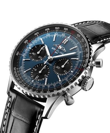 breitling navigitimmer braunes armband|breitling navitimer chronograph.